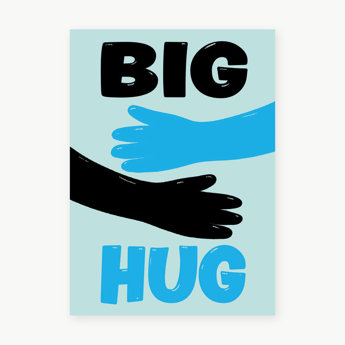 Postkarte - Big Hug