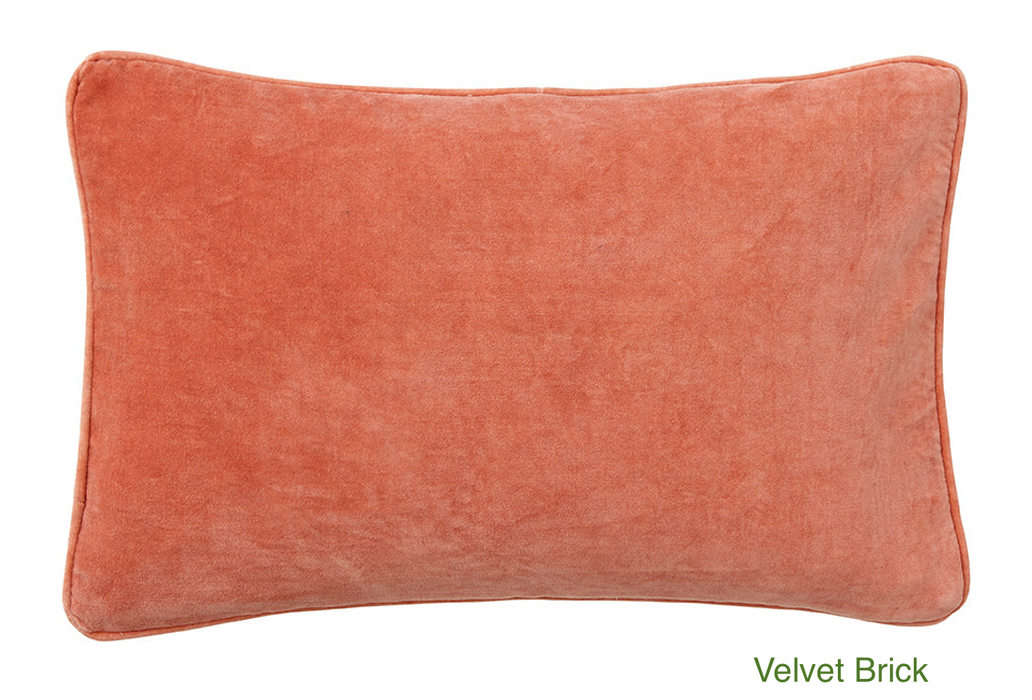 Velvet Cushion - 33x50cm - Samtkissen - inklusive Innenkissen