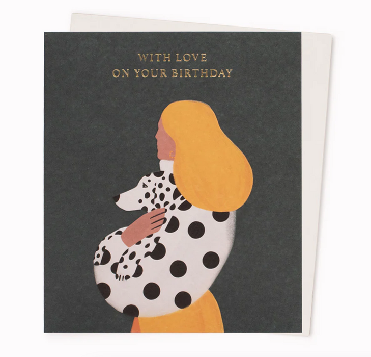 Grußkarte With Love in your Birthday Ana Gaman