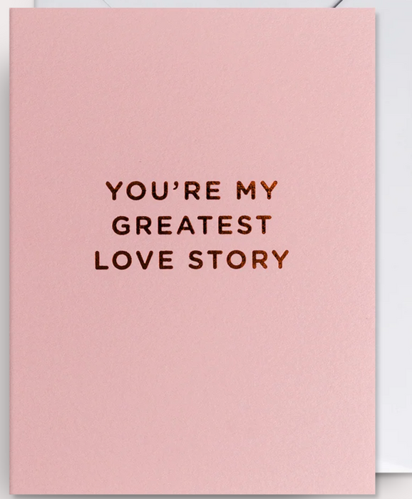 Grußkarte Lagom - You're My Greatest Lovestory by Kelly Hyatt