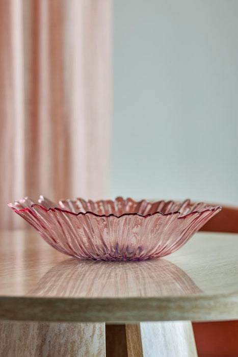 Bloomingville Mariko Schale - Glas - Rose
