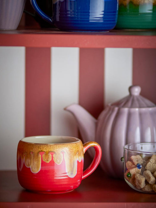 Bloomingville Sheen Becher - Bunt/Orange