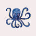 MINI PLANET Bügelbild - Octopus
