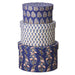 Bungalow Denmark Round Box Calla -  Indigo