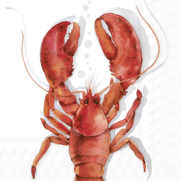 IHR Cocktail Servietten - Lobster Coral