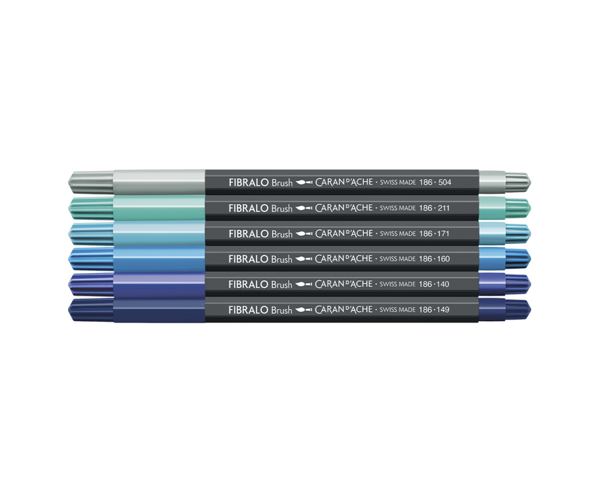 Caran d’Ache Classic Fibralo Brush - Marine