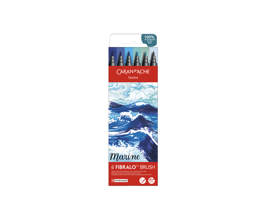 Caran d’Ache Classic Fibralo Brush - Marine