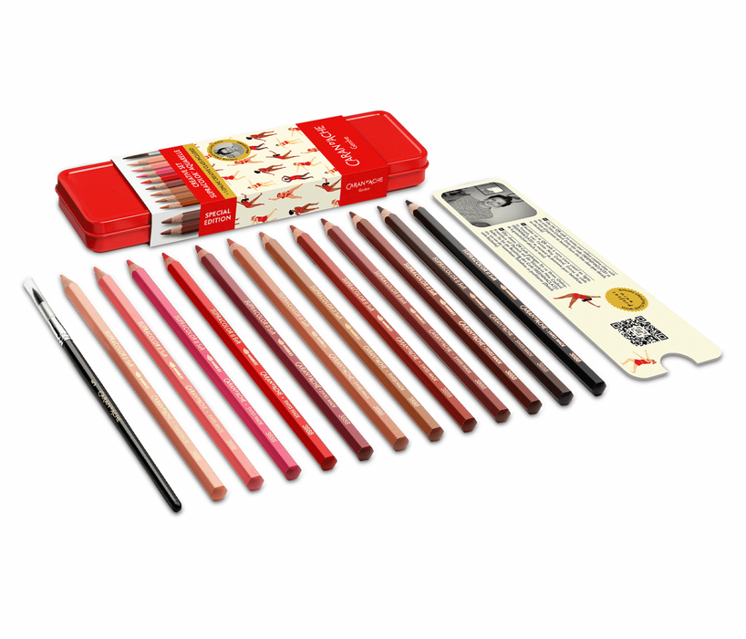 Caran d´ Ache Kreativ-Set 13 Teile Nina Cosford & 1 Online-Kurs
