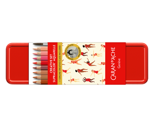 Caran d´ Ache Kreativ-Set 13 Teile Nina Cosford & 1 Online-Kurs