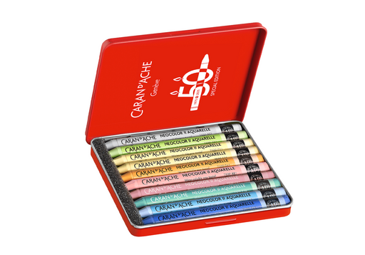 Caran d´Ache Neocolor II Aquarelle Sonderedition PASTEL