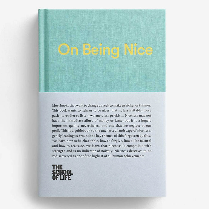 On Being Nice - Buch