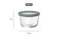 Cirqula Glas-Frischhaltedose - Nordic Sage - 1000 ml