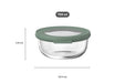 Cirqula Glas-Frischhaltedose - Nordic Sage - 750 ml