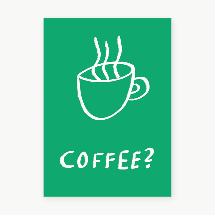 Postkarte - Coffee?