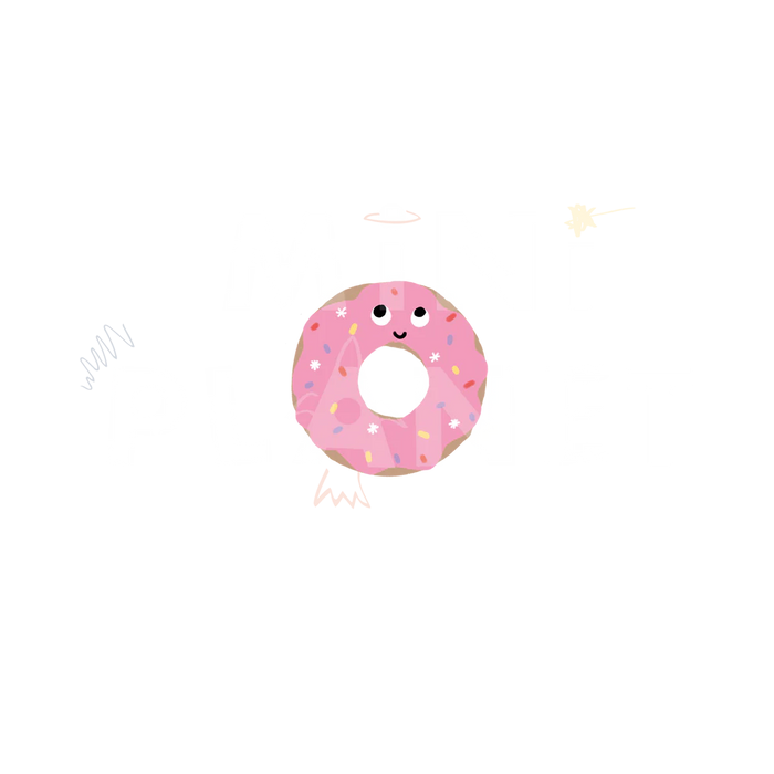 MINI PLANET Bügelbild - Donut Mini