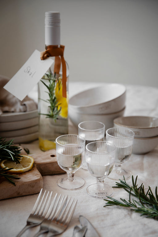 ERNST Schnapsglas geriffelt