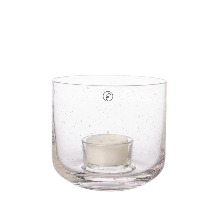 ERNST Teelichthalter Bubbles - Glas - M