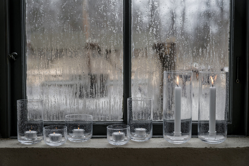 ERNST Teelichthalter Bubbles - Glas