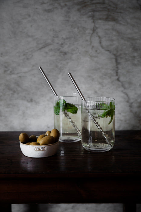 ERNST Trinkglas geriffelt - 50 cl