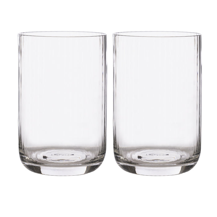 ERNST Trinkglas geriffelt - 50 cl