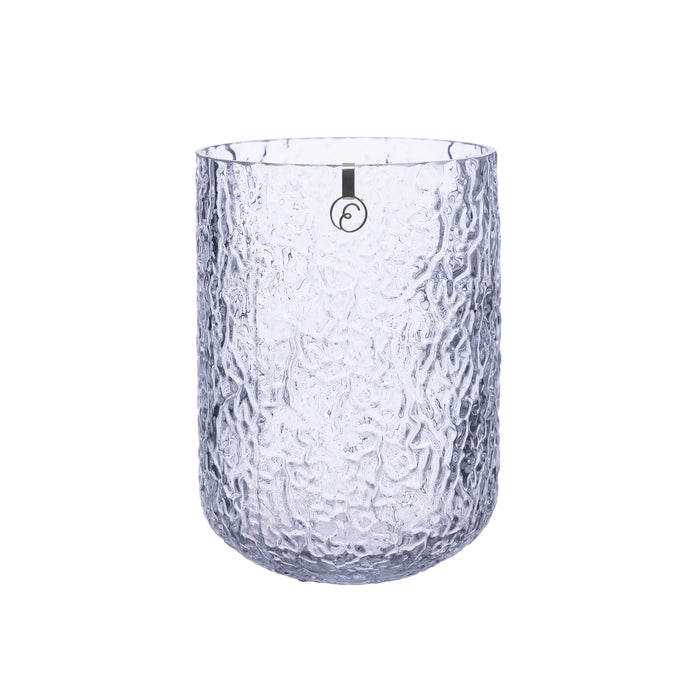 ERNST Vase Glas Structured - D13xH18cm