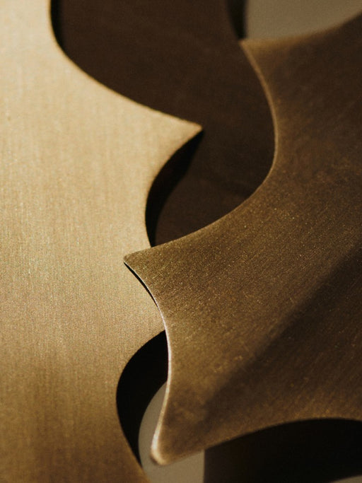 Ferm Living Holly Leaf Brass Ornaments - Messing - Set of 4