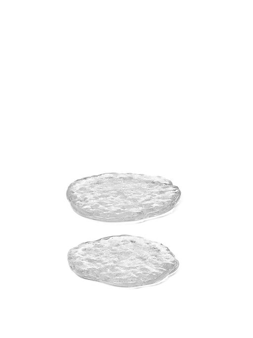 Ferm Living Momento Glass Stone - Klein - 2er Set