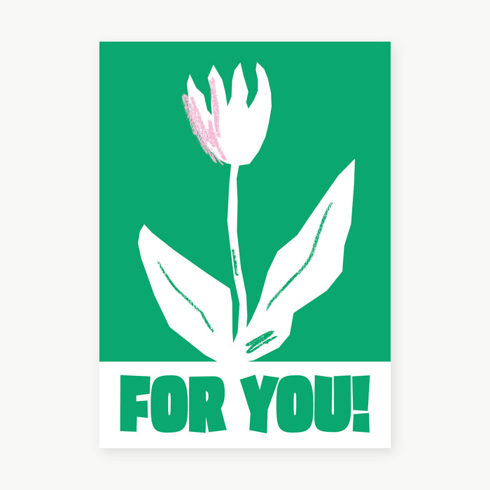 Postkarte - For you