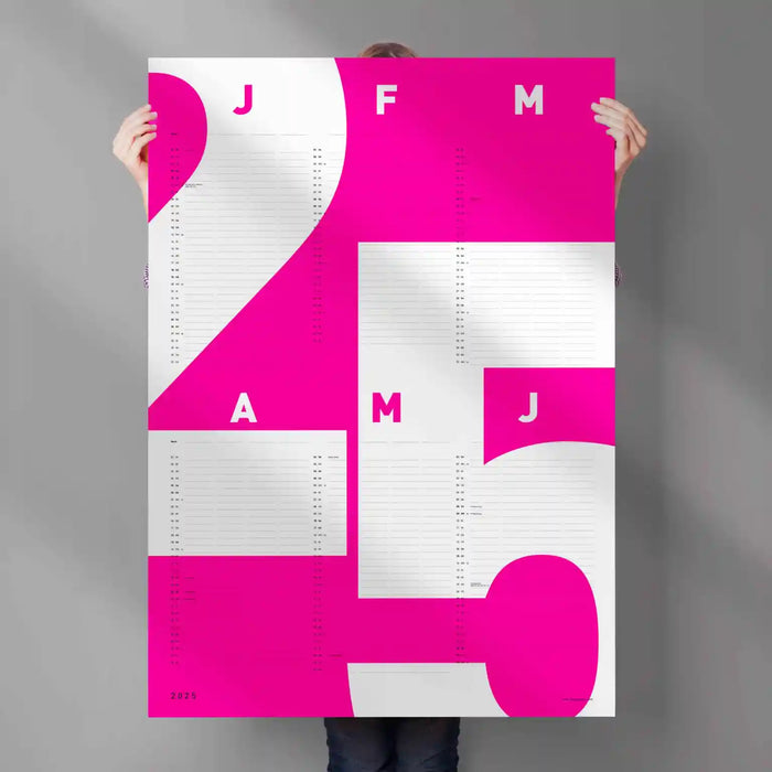 Familienkalender / Gruppenkalender *PINK* 2025