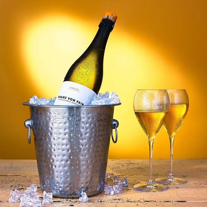 Franz von Fein Alkoholfreier Sparkling Tea | Cuvée Nº2 Weißgold Edition | Bio - 750 ml