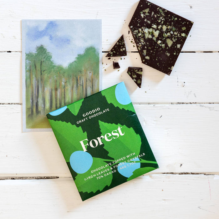 Goodio Chocolate - Forest - 70% Dunkle Schokolade