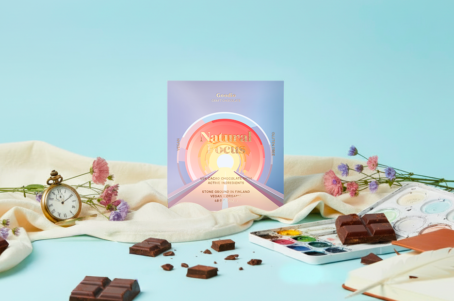 Goodio Chocolate Natural Focus - Schokolade 49%