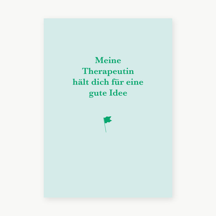 Postkarte - gute Idee