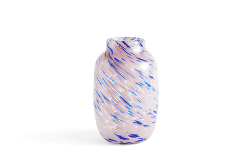 HAY Splash Vase Round Large - Light Pink and Blue