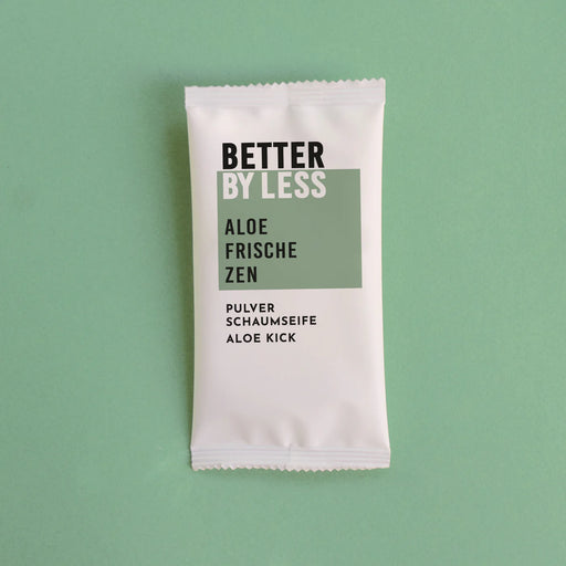 Better By Less Pulver Schaumseife / Handseife - Aloe Kick 