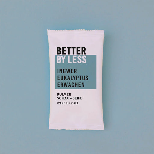 Better By Less Pulver Schaumseife / Handseife - Wake up call 