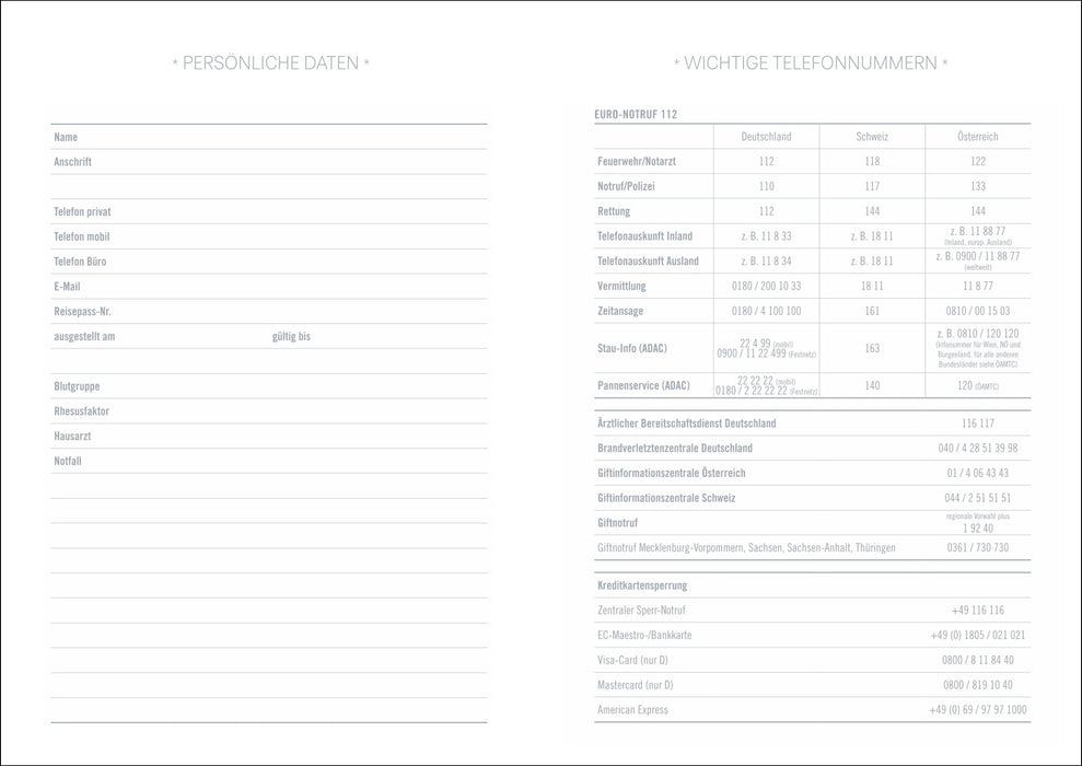 Heye Kalender 2026 - Design Diary Abstract