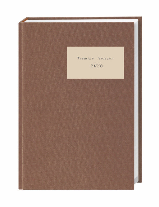 Heye Terminkalender 2026 - Leinen Sand