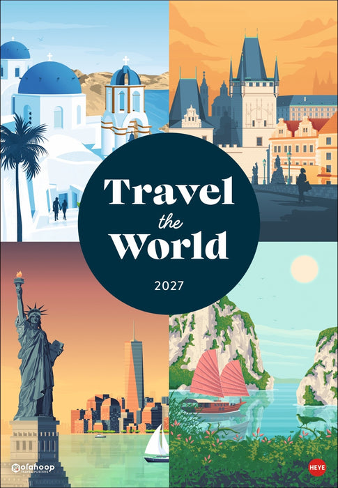 Heye Travel the World Posterkalender - 2027