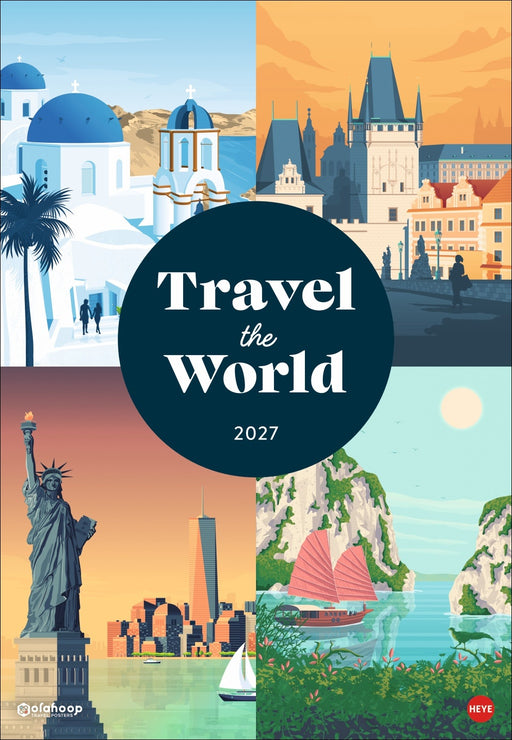 Heye Travel the World Posterkalender - 2027