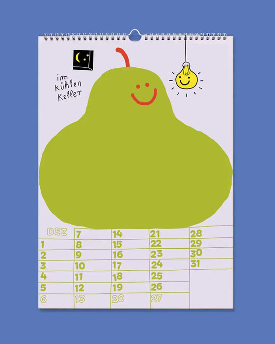 Human Empire HAPPY GREENS Saisonkalender 2026