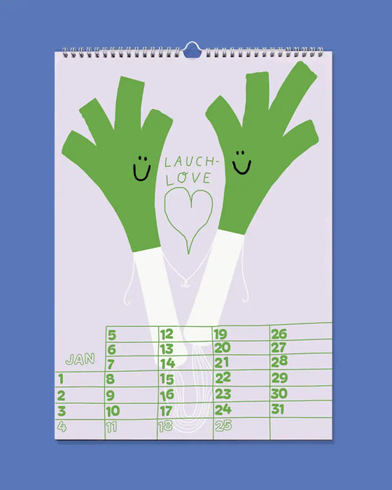 Human Empire HAPPY GREENS Saisonkalender 2026