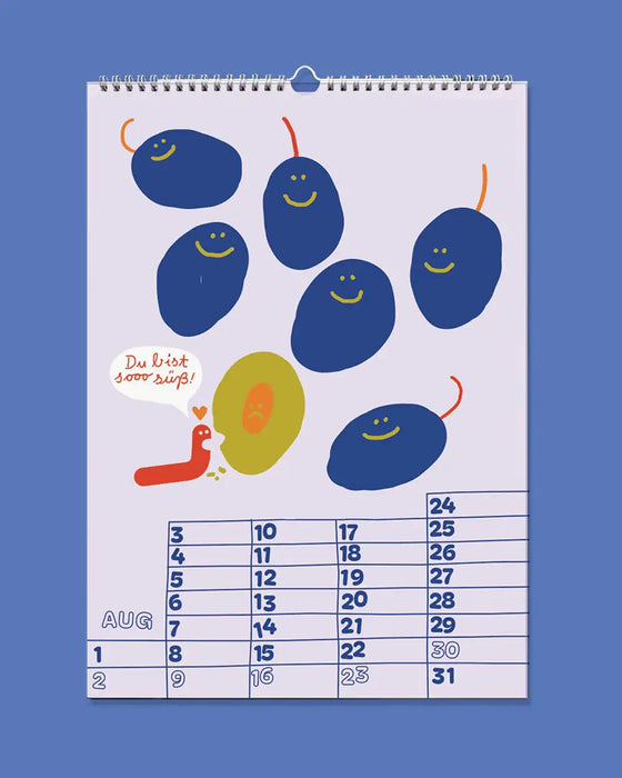 Human Empire HAPPY GREENS Saisonkalender 2026