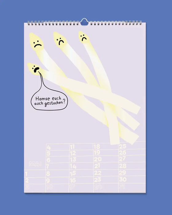 Human Empire HAPPY GREENS Saisonkalender 2026