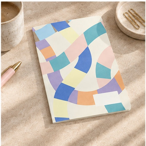 Schwesterherz Notizbuch A5 - Colored Lines