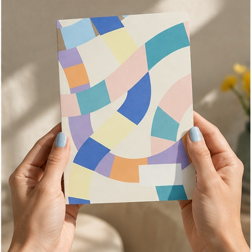 Schwesterherz Notizbuch A5 - Colored Lines