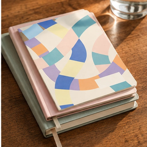 Schwesterherz Notizbuch A5 - Colored Lines