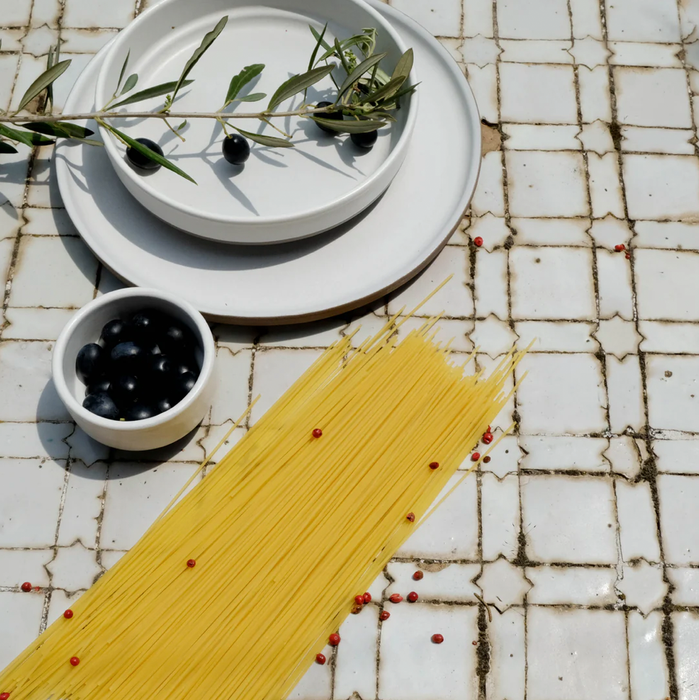 Izanami LSW3 Pastateller - weiß - 18.5 cm