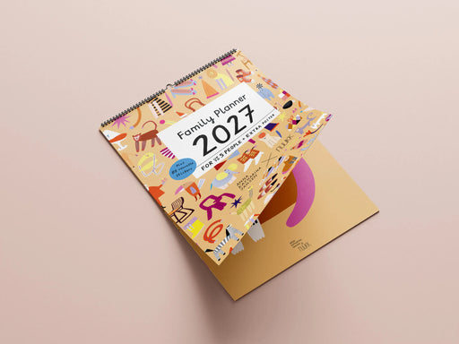 nuukk x Anna Katharina Jansen - Familienkalender "Bunte Bande" 2027 - A3