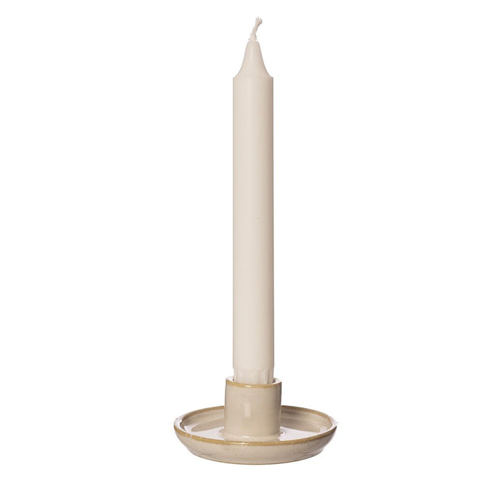 Kerzenhalter Natural White Ernst — Schwesterherz & Küchenliebe